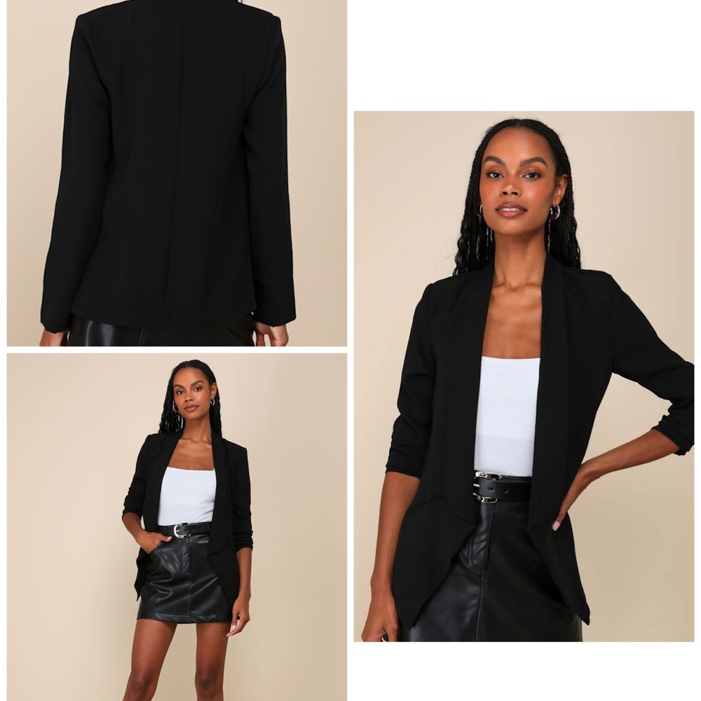 Elegant Black Women's Blazer
